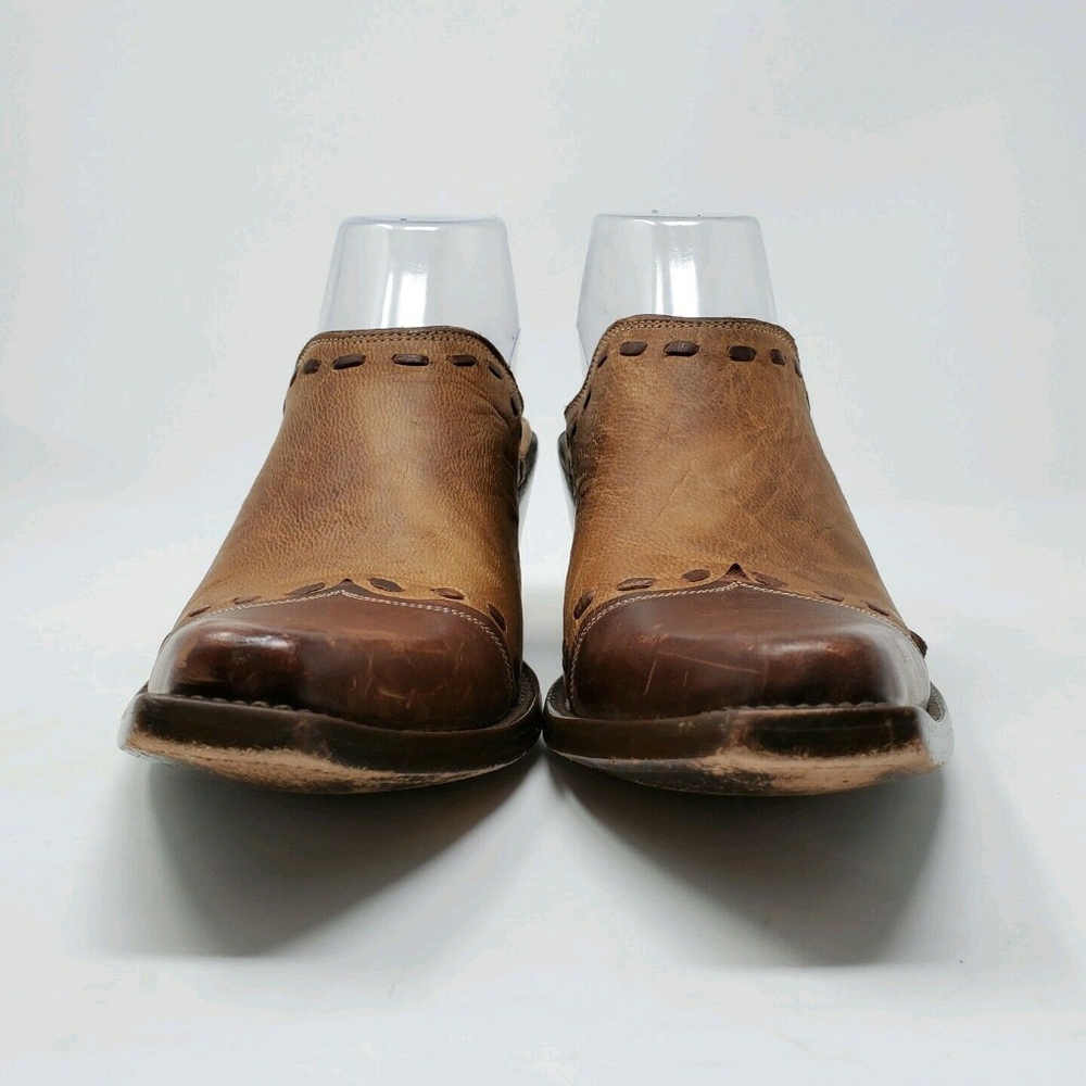 Old Gringo Woman’s Mules Slide Boots Brown Leather - Picture 3 of 8